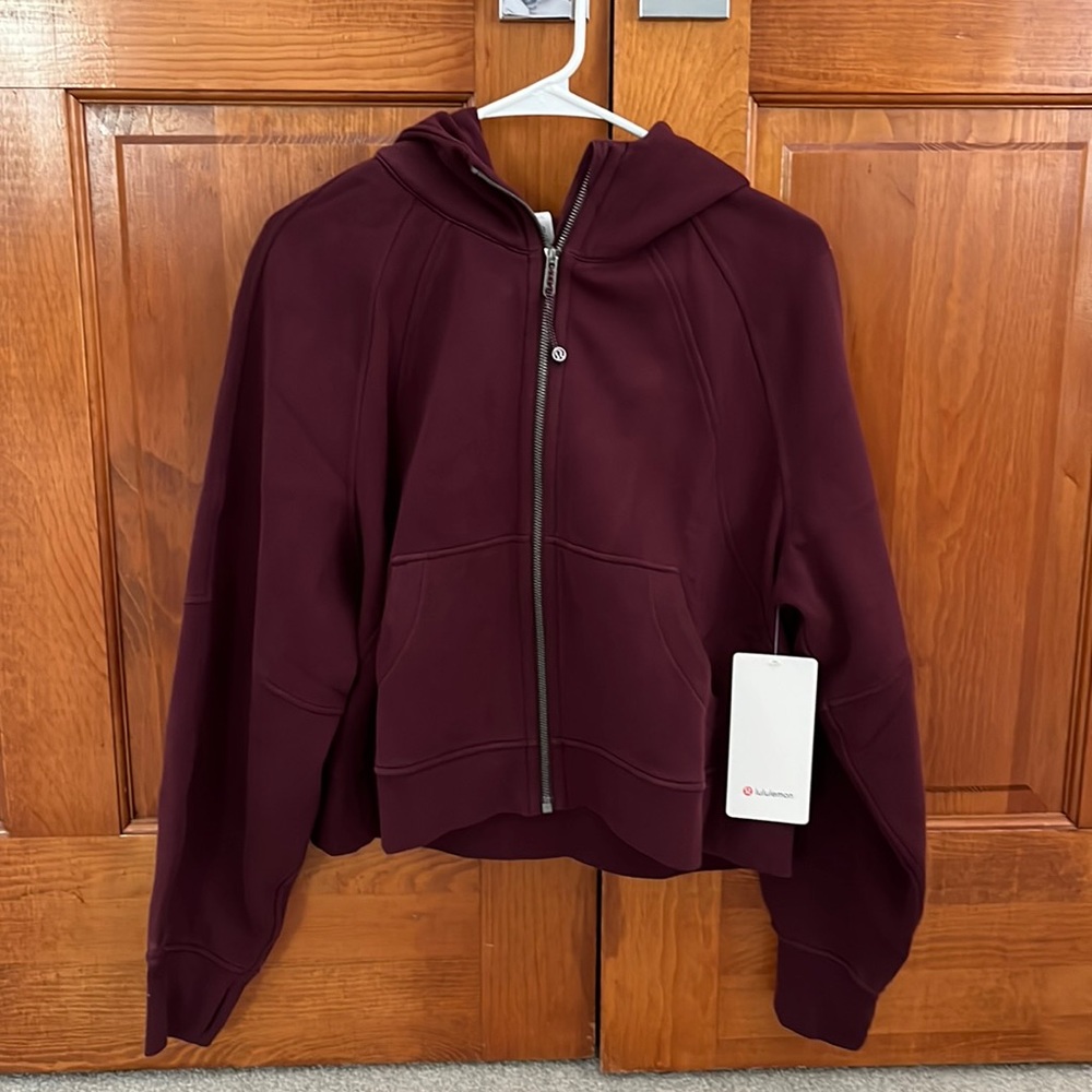 Lululemon scuba oversized full zip hoodie NWT